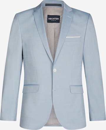 Coupe slim Veste de costume HECHTER PARIS en bleu : devant