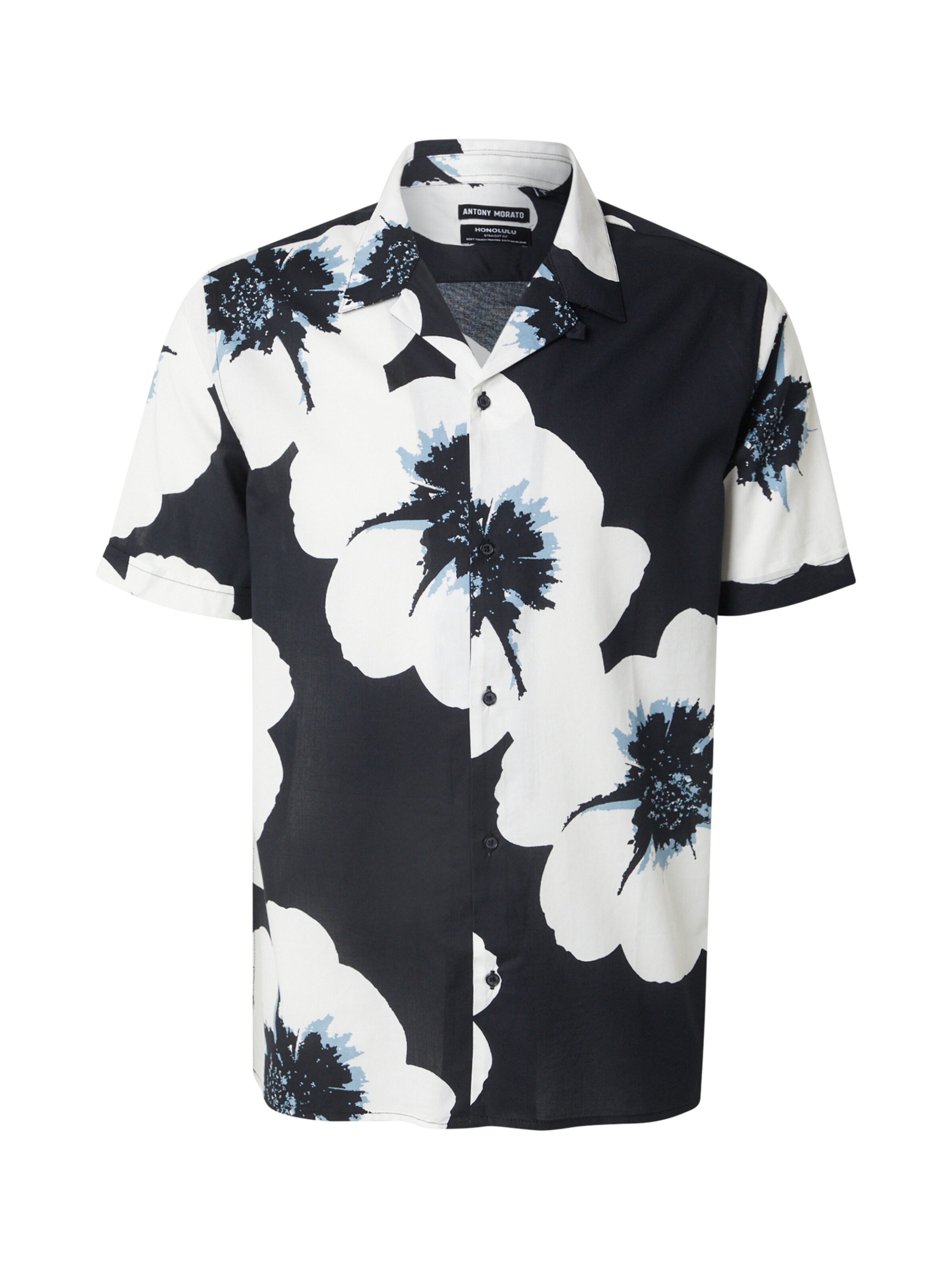 Regular fit Cămașă de la ANTONY MORATO pe negru: față