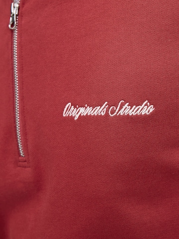 JACK & JONES - Sudadera 'JORNORREBRO' en rojo