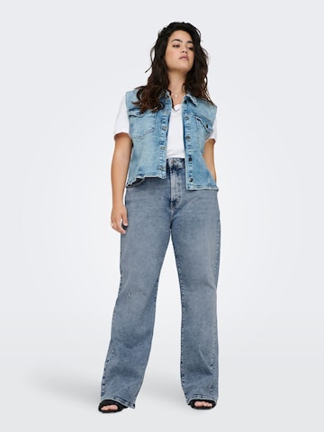 ONLY Carmakoma Regular Jeans in Blau