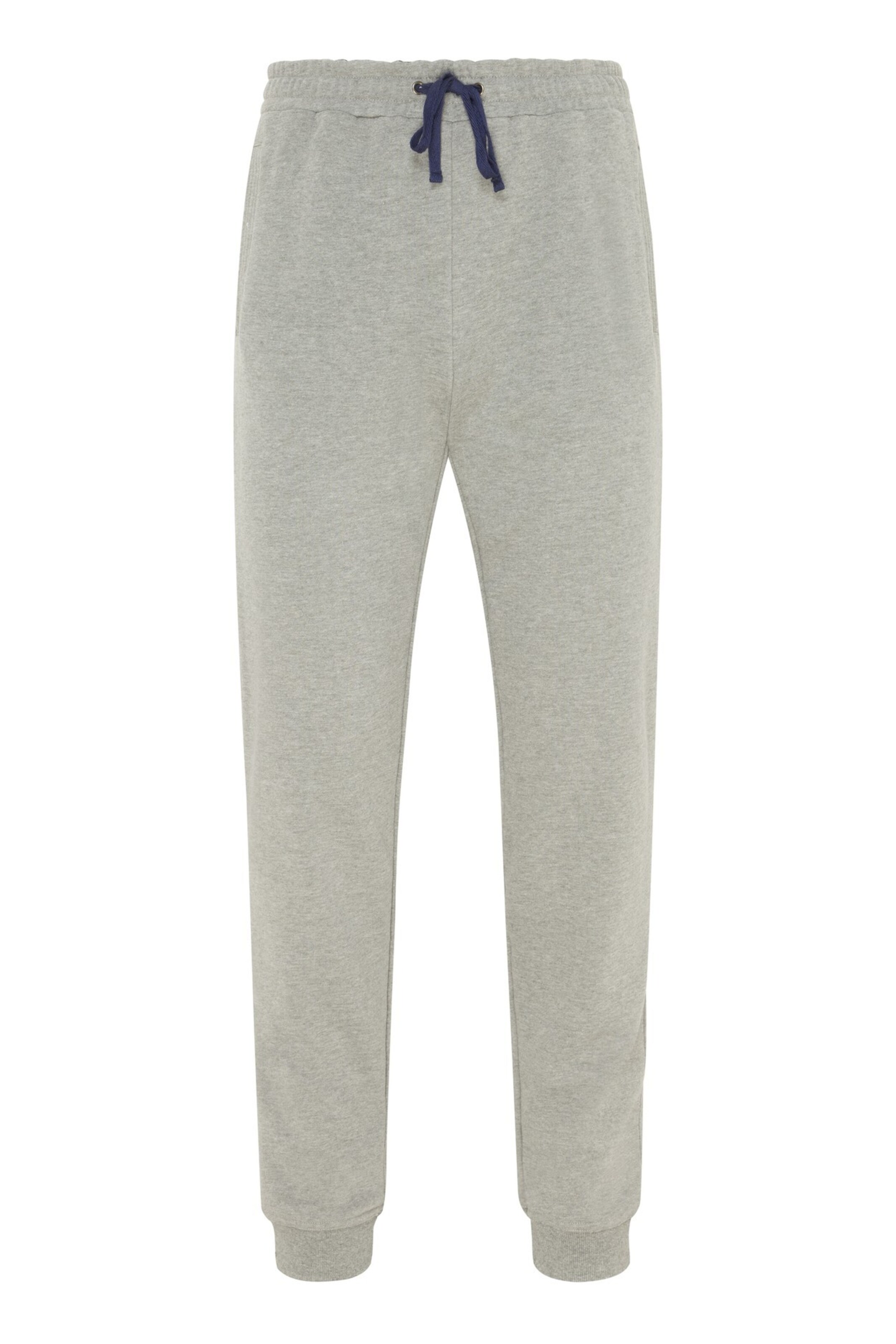 HAJO Tapered Broek in Grijs: voorkant