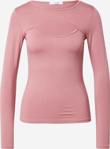 Hailys T-shirt 'Simi' i rosa: framsida