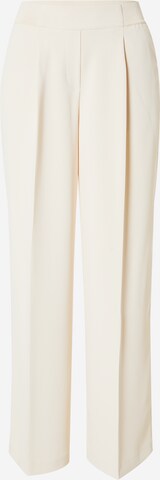 Wide Leg Pantalon à pince Marc Cain en beige : devant