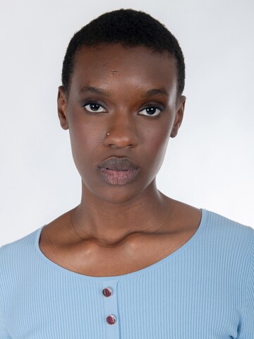 Influencer Pulóver - kék