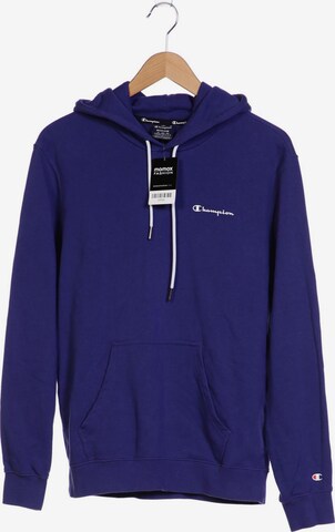 Champion Sweatshirt & Zip-Up Hoodie in M in Purple: front