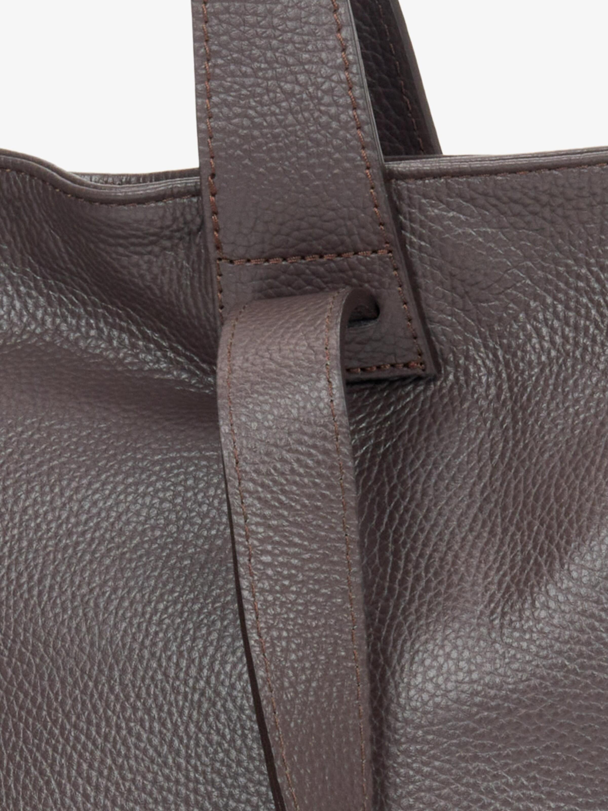 Estro Handtas '535' in Bruin