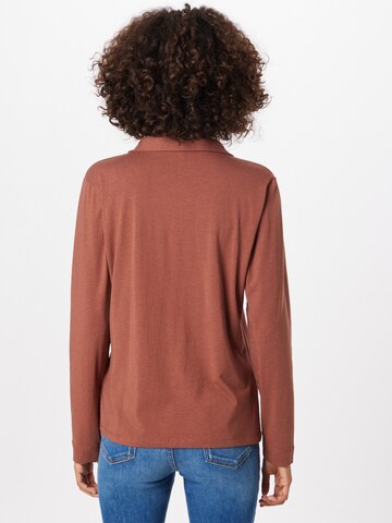 TOM TAILOR Blouse in Brown