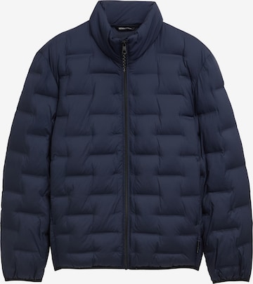 TOM TAILOR DENIM Prechodná bunda - Modrá: predná strana