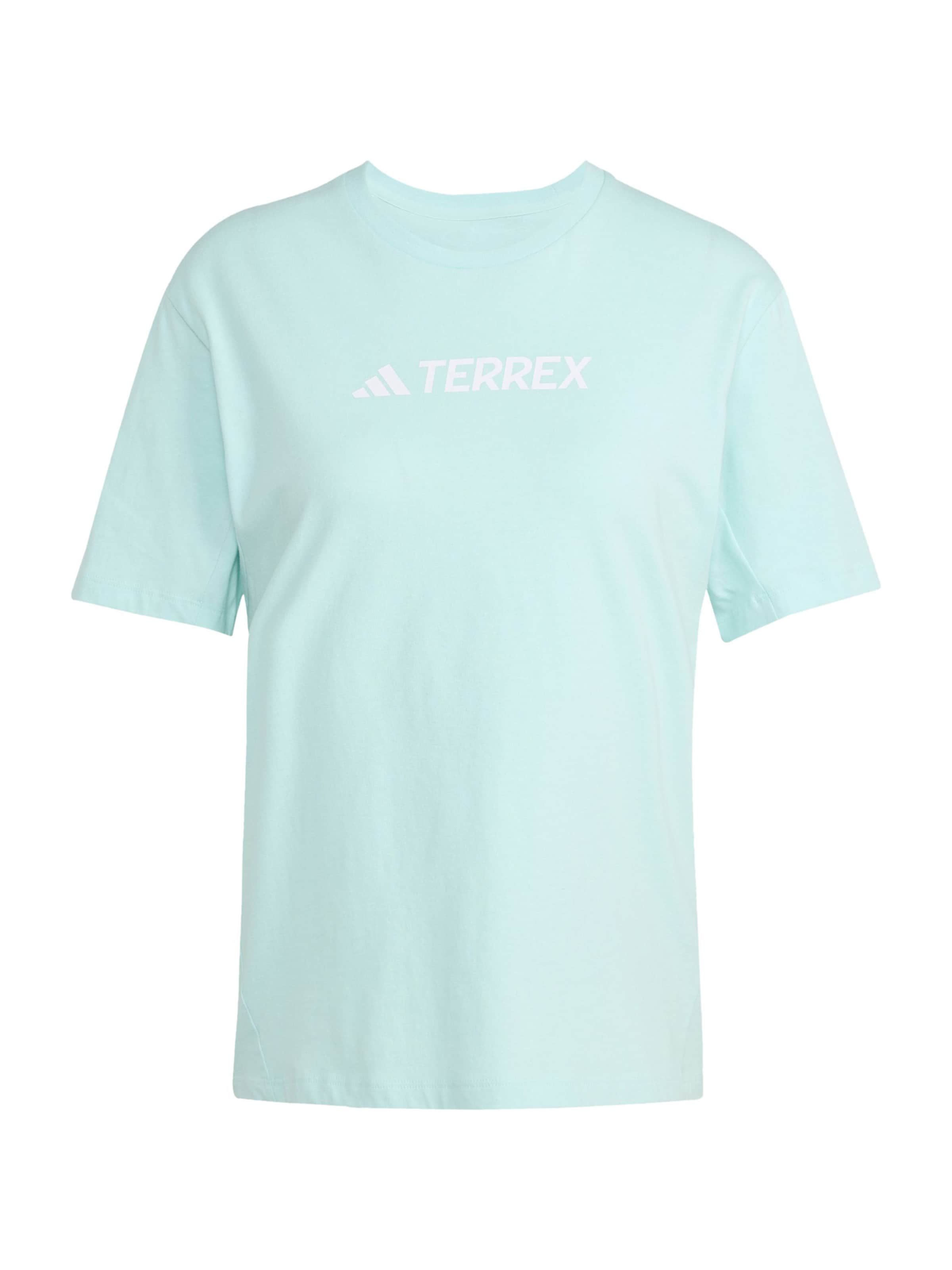 Tricou funcțional de la ADIDAS TERREX pe albastru: față