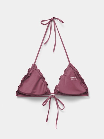 Triangolo Top per bikini di Pull&Bear in rosso