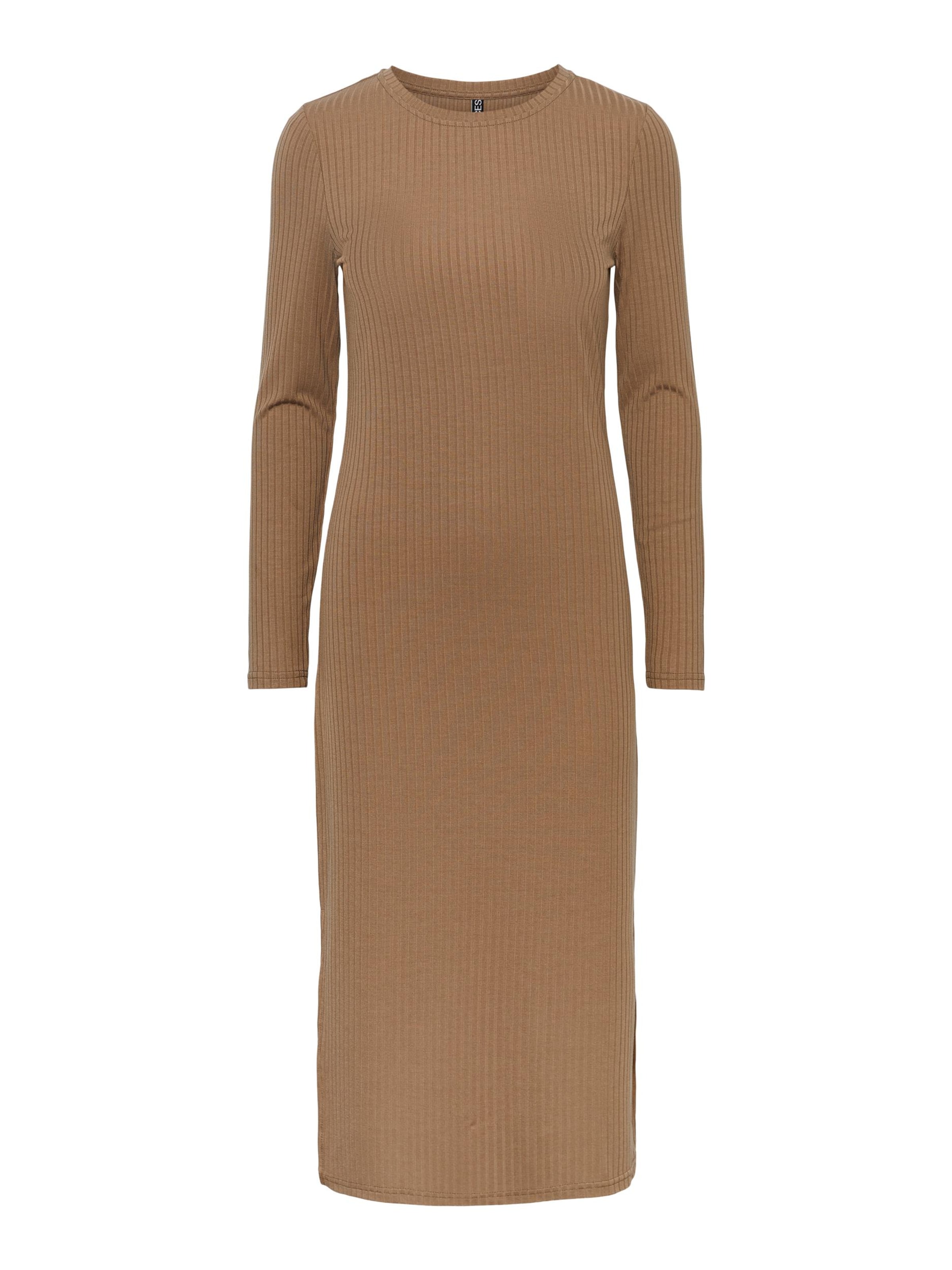 PIECES Kleid 'Kylie' in Braun: Vorderseite