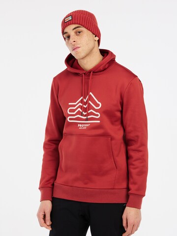 PROTEST Sweatshirt 'PRTKERRA'‌‌‌‌‌‌‌‌ in Rot