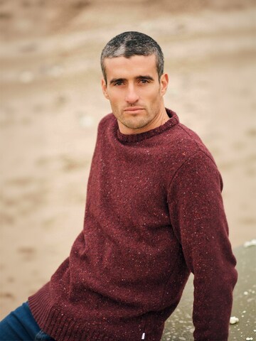 Klitmøller Collective - Jersey ' Aage ' en rojo: frente