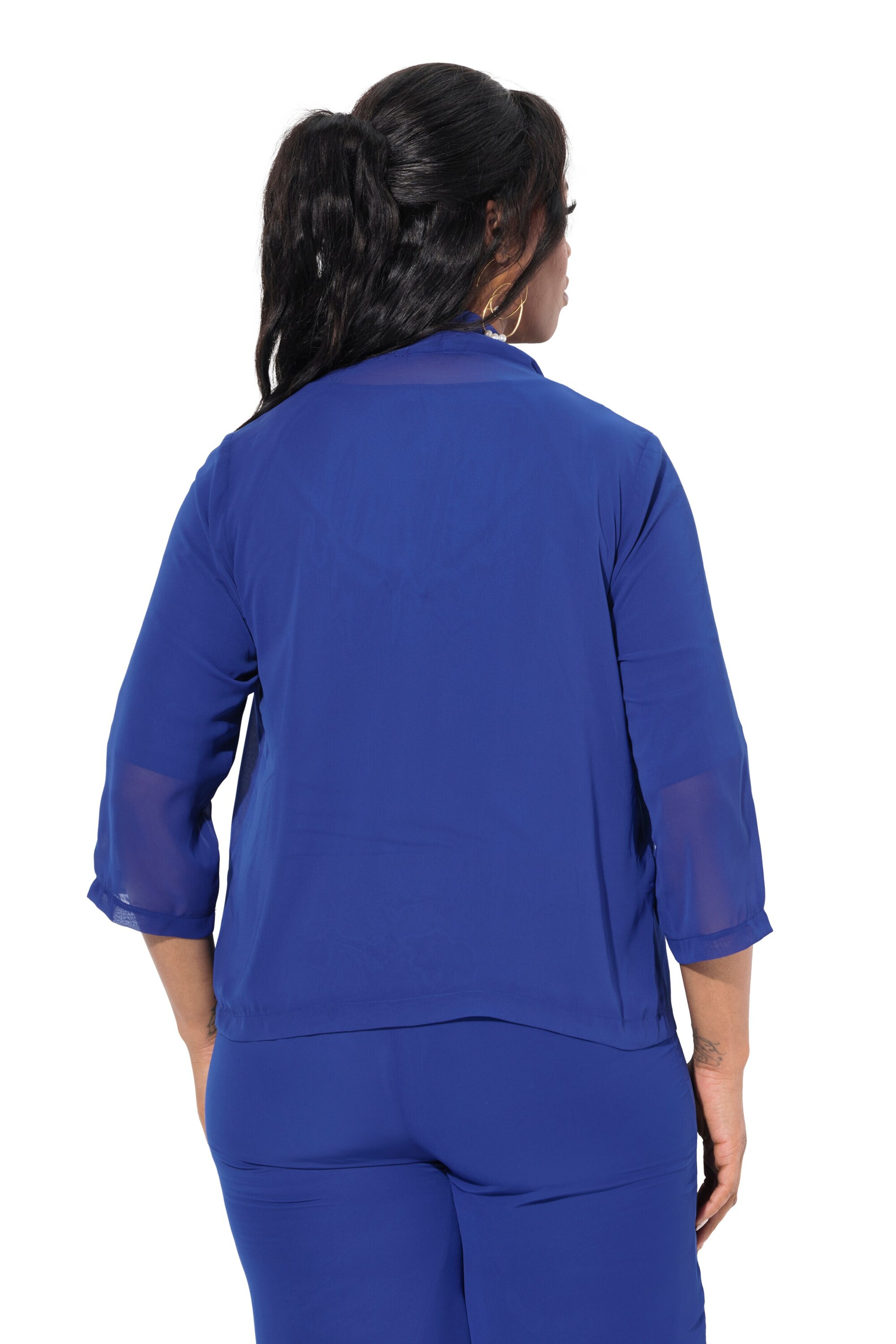 Ulla Popken Tussenjas in Blauw