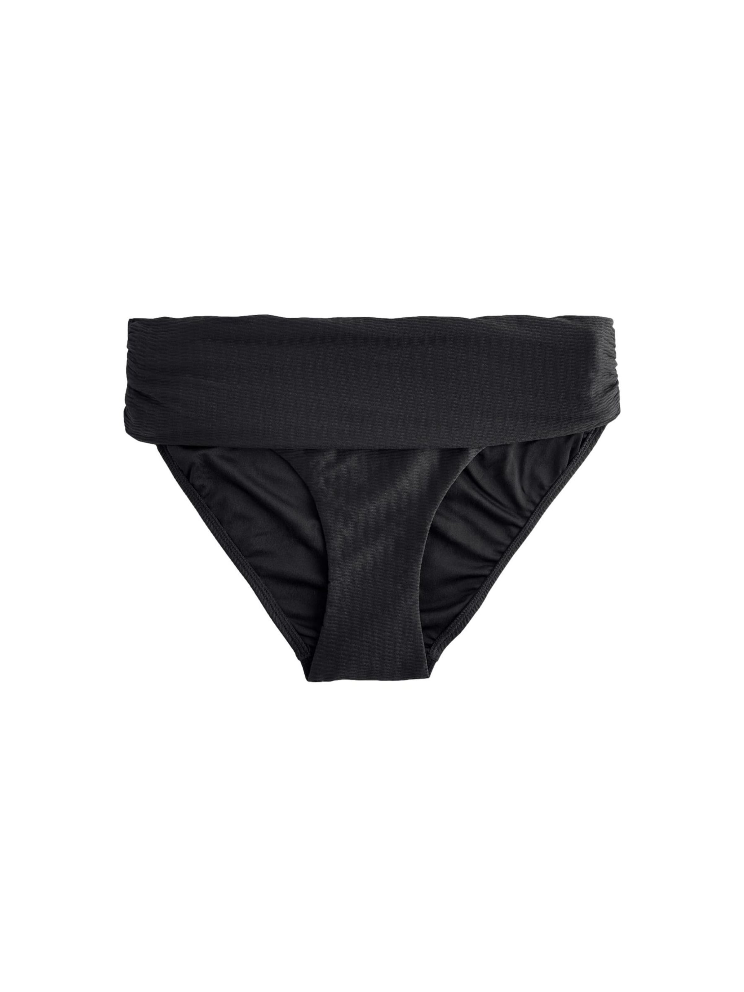 Mint Velvet Низ бикини в Черный: спереди