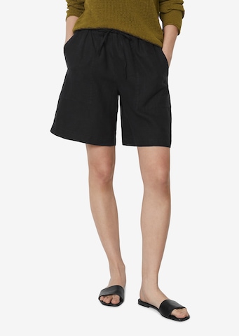 Marc O'Polo Regular Pants in Black: front