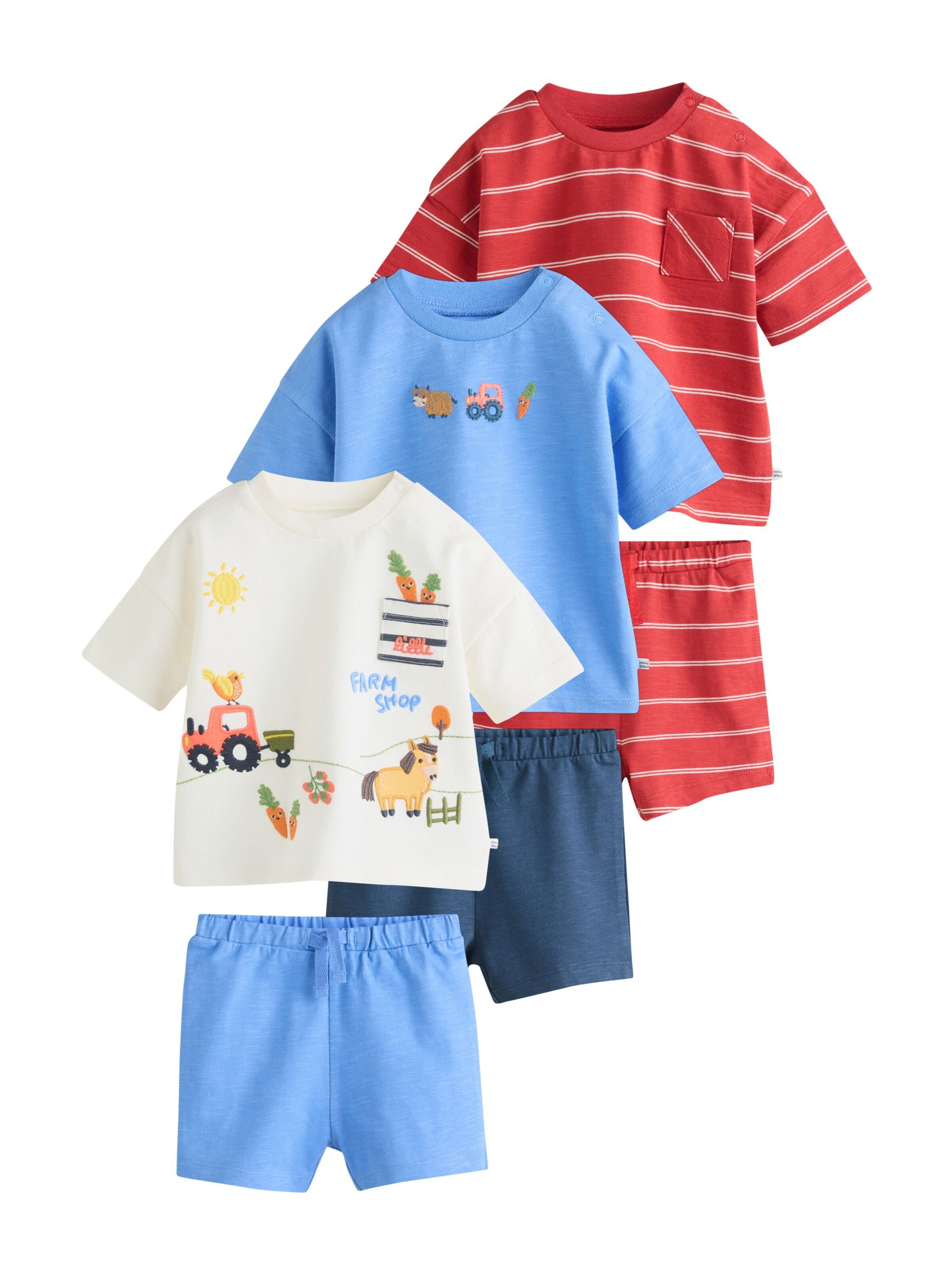 Next Set in Mischfarben: Vorderseite