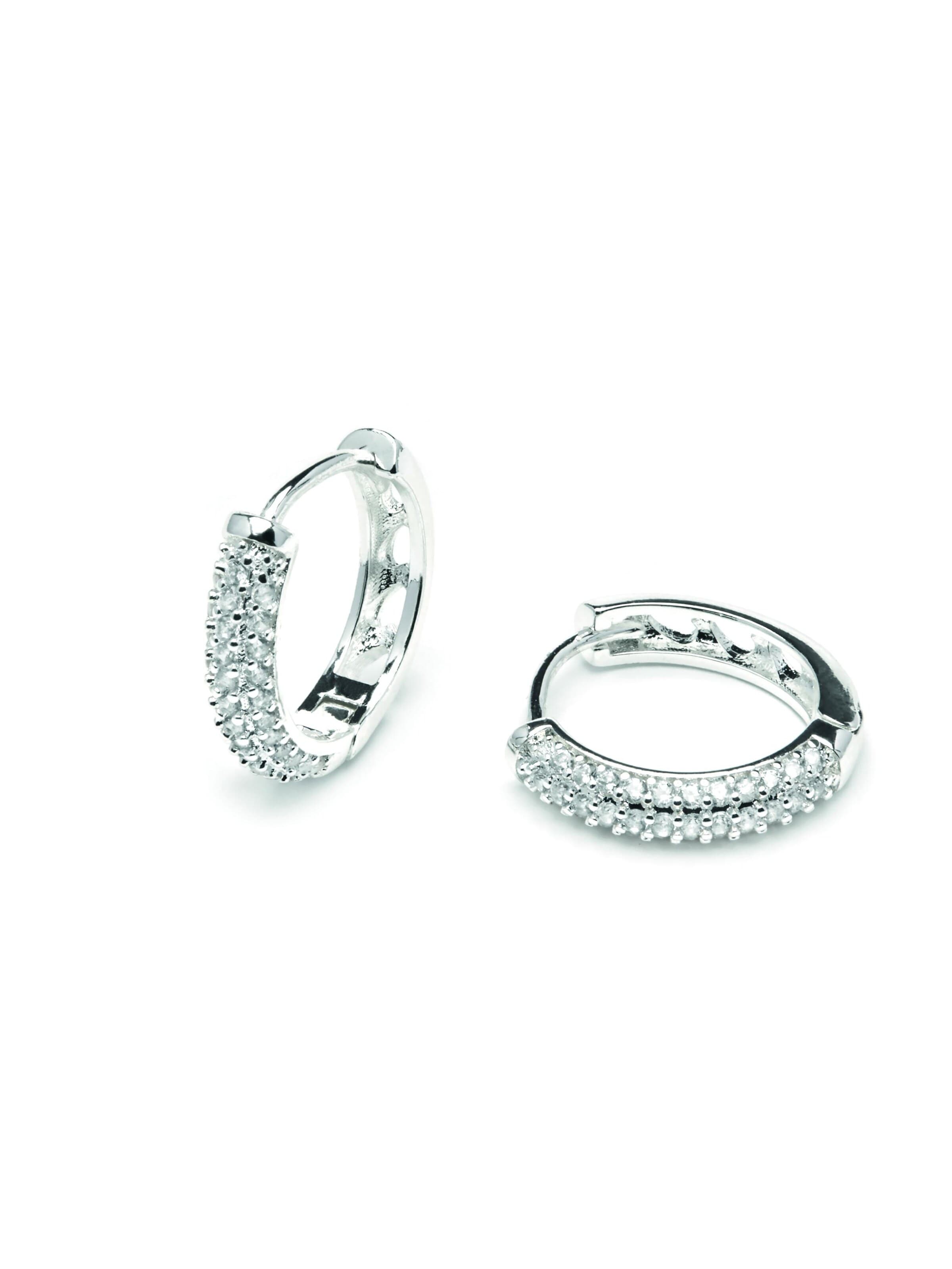 Luxenter - Pendientes 'Thian' en plata