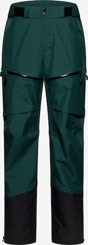 VAUDE Regular Outdoorhose 'Monviso' in Grün: Vorderseite