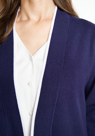 Cardigan 'Nowles' usha BLACK LABEL en bleu