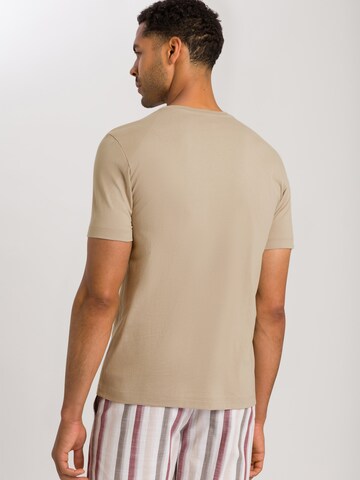 Hanro T-Shirt ' Living Shirts ' in Beige