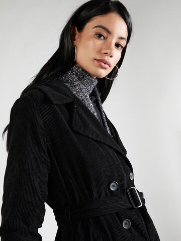 BRAVE SOUL Between-Seasons Coat in Black