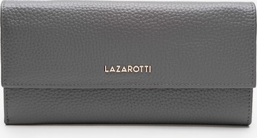 Portamonete 'Bologna' di Lazarotti in grigio: frontale