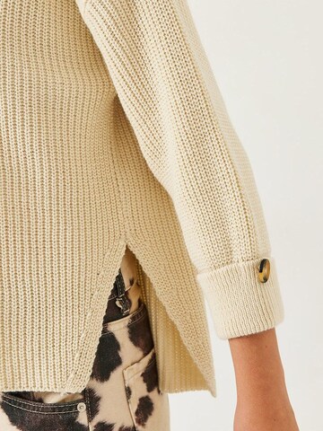 Bianco Lucci Pulóver 'Pullover' - bézs