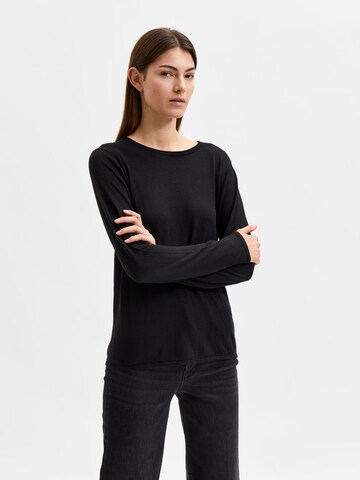 SELECTED FEMME Sweater 'LYDIA' in Black: front