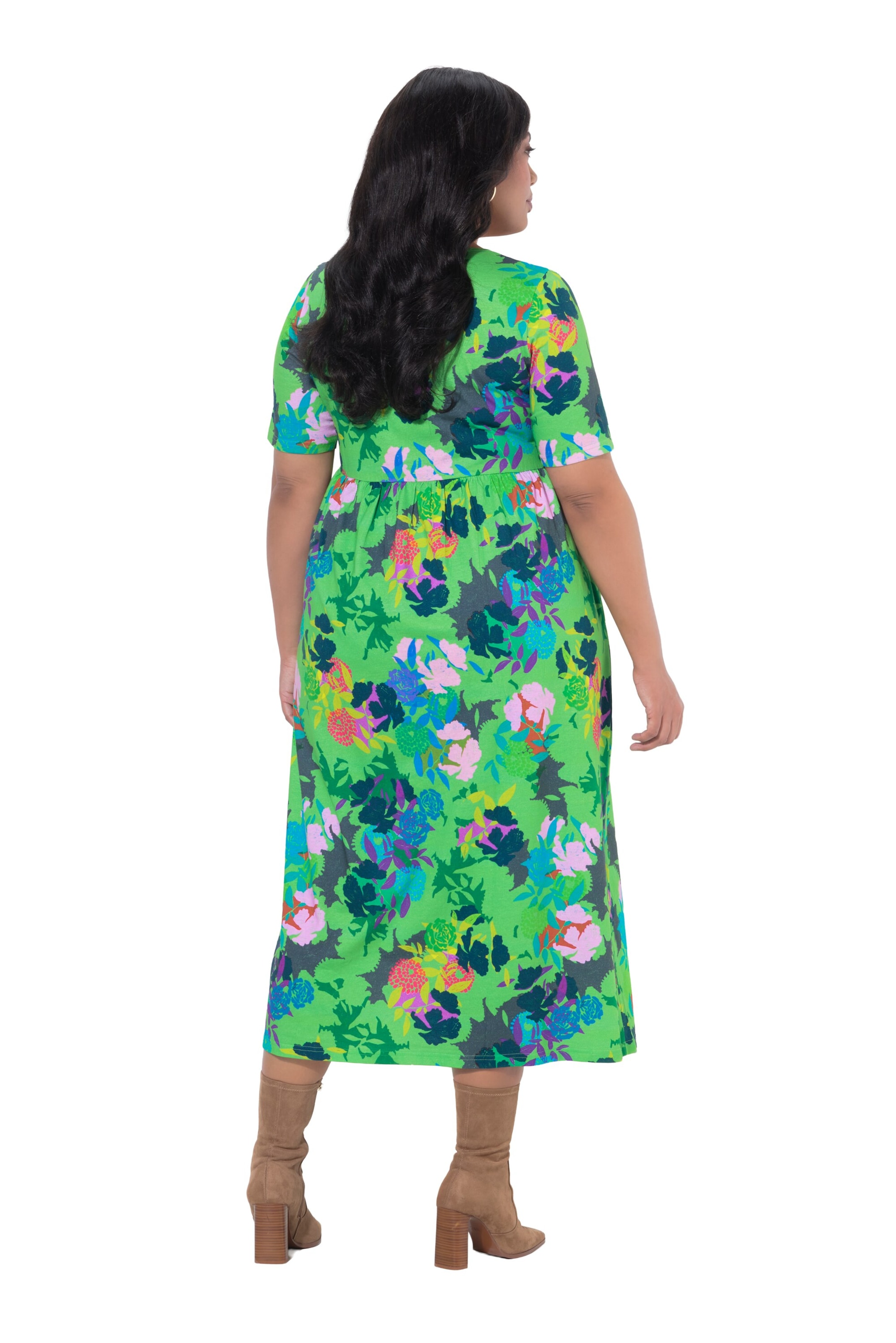 Ulla Popken Zomerjurk in Groen