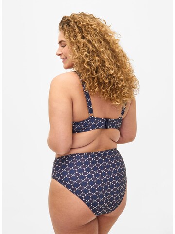 Swim by Zizzi Bikinihose 'SDIYA' in Blau