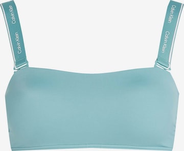 Hauts de bikini Calvin Klein Swimwear en vert : devant