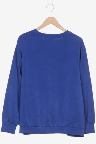 SAMOON Sweatshirt & Zip-Up Hoodie in 4XL in Blue