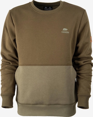 FORSBERG Sweatshirt 'Alvarson Sweatshirt' in Green: front
