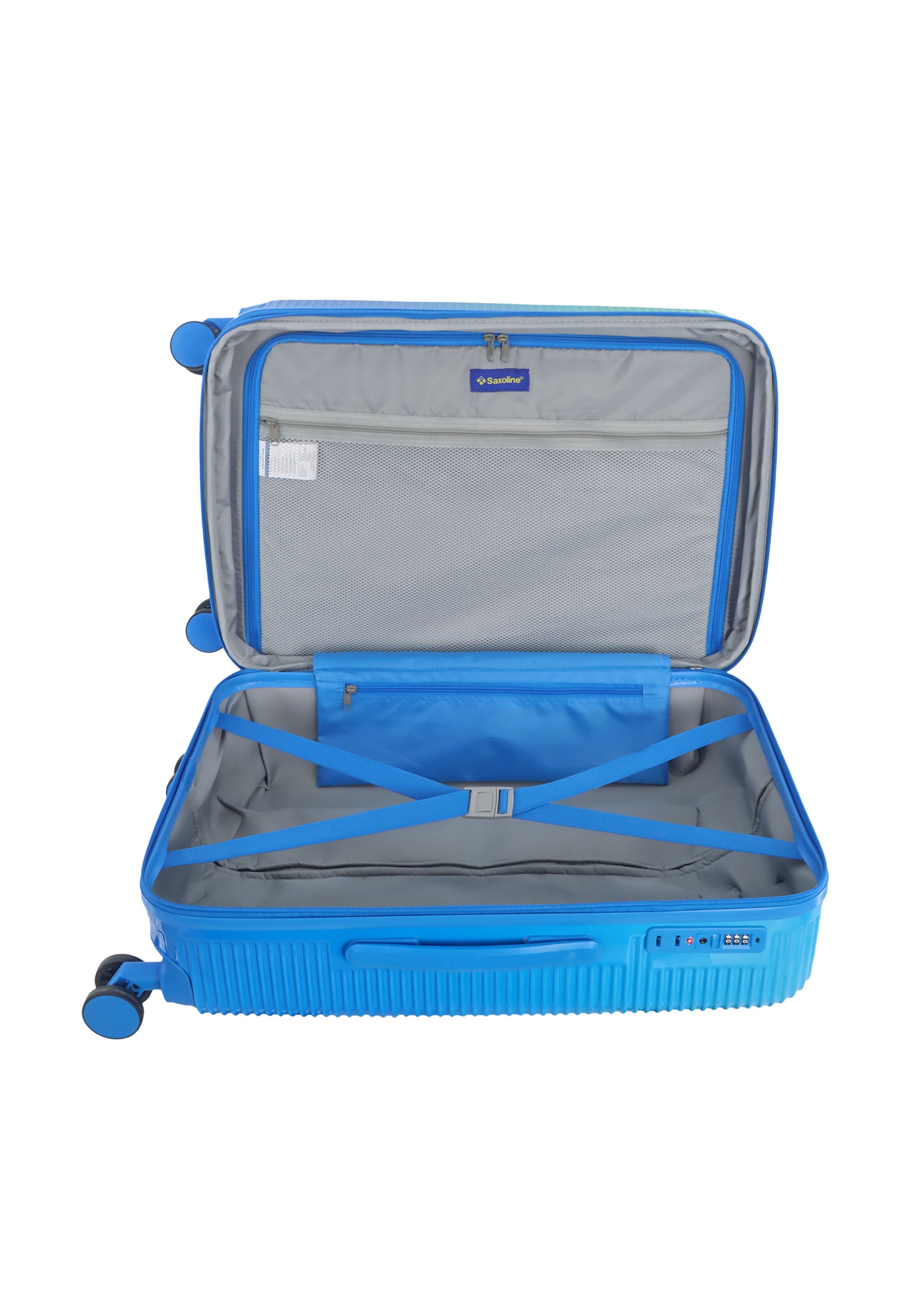 Saxoline Suitcase 'Twist' in Blue