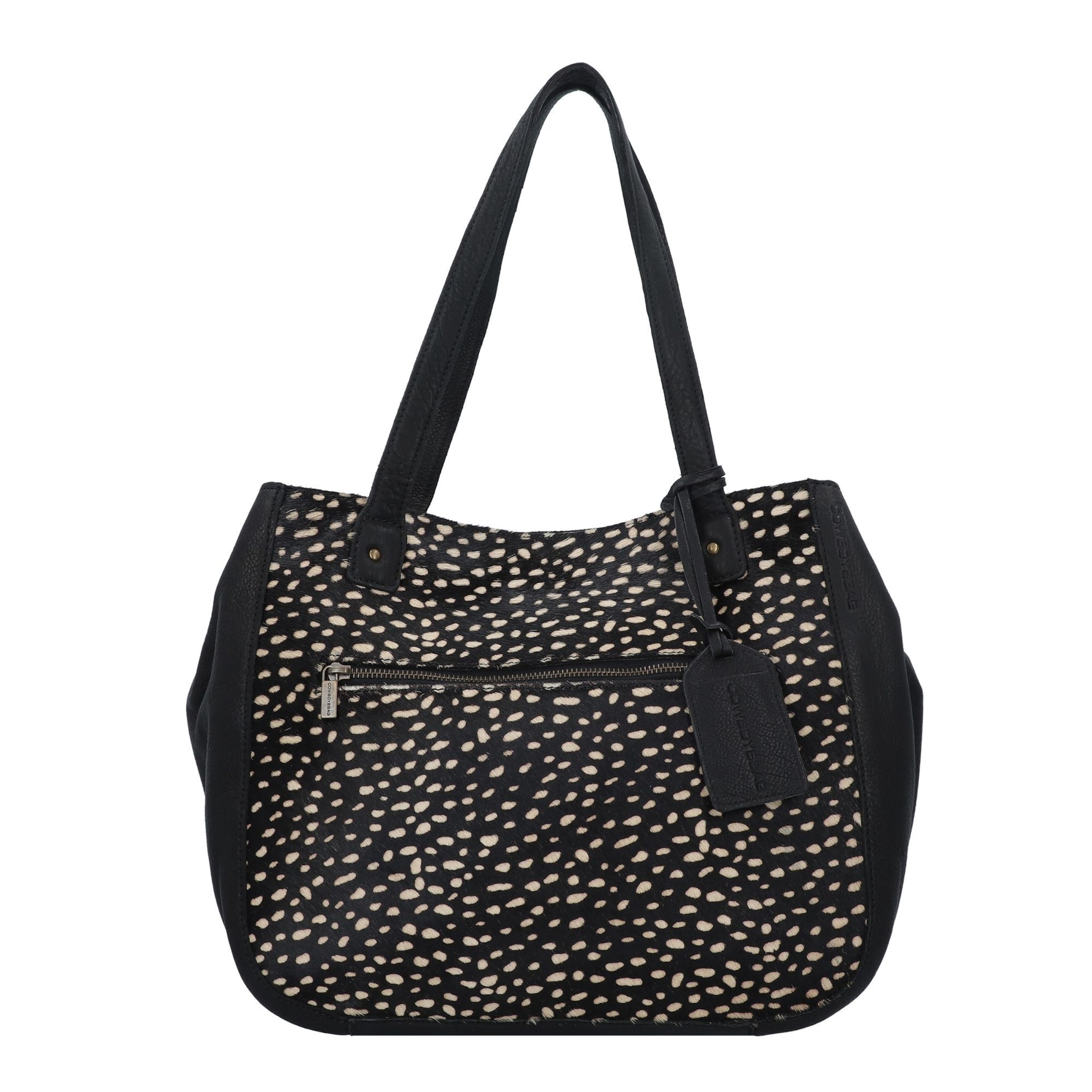 Borsa a spalla 'Hamlet ' di Cowboysbag in grigio: frontale