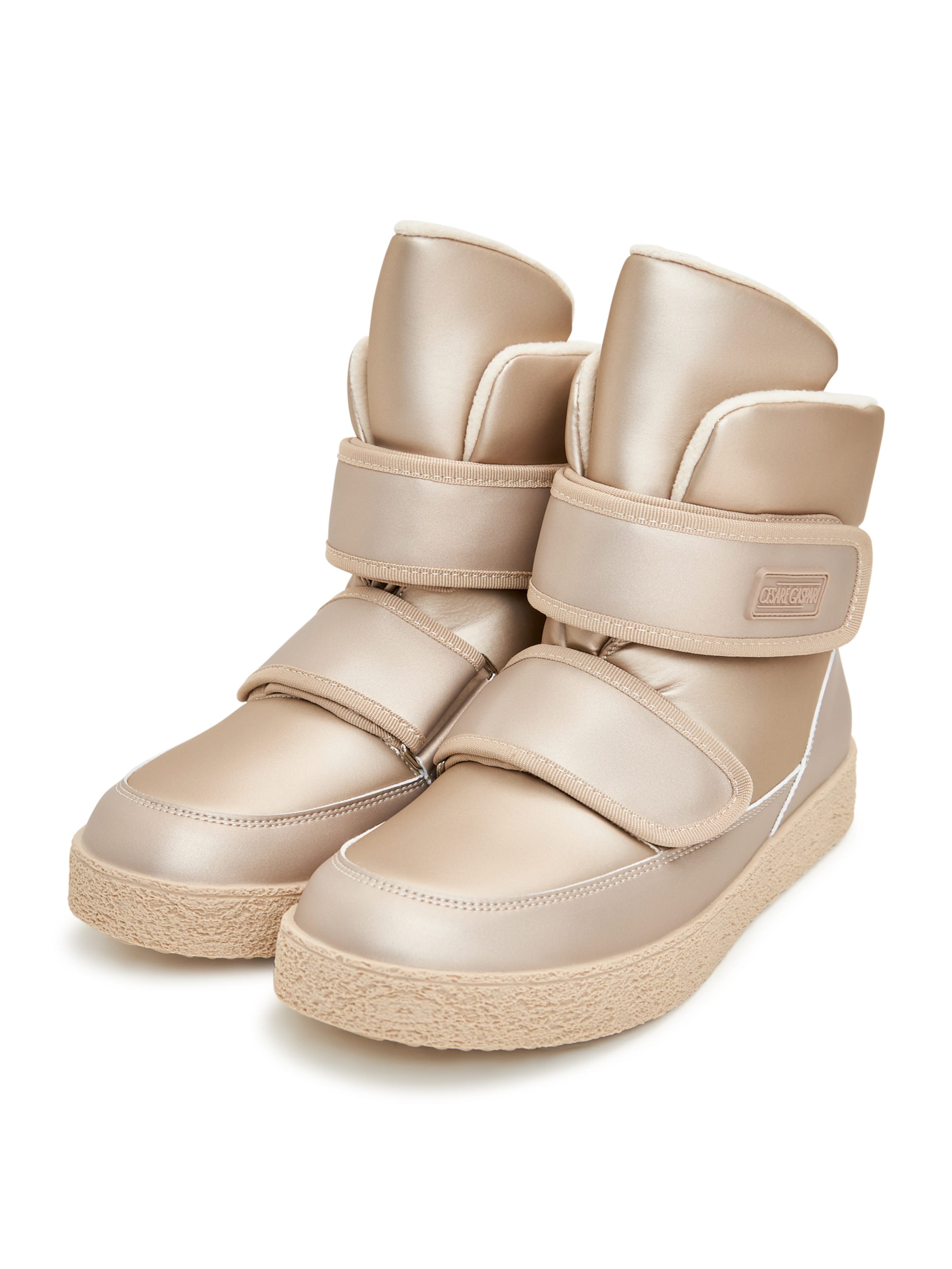 CESARE GASPARI Snowboots in Beige
