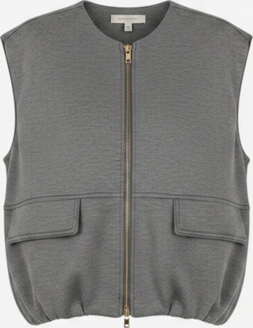Gilet 'Jade' WEARABLE STORIES en gris : devant
