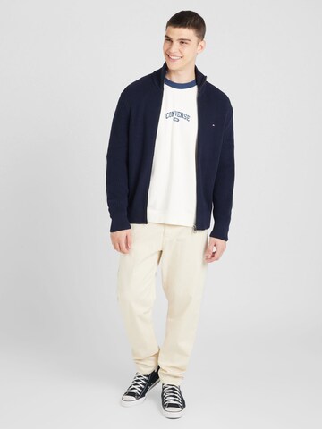 TOMMY HILFIGER Strickjacke in Blau
