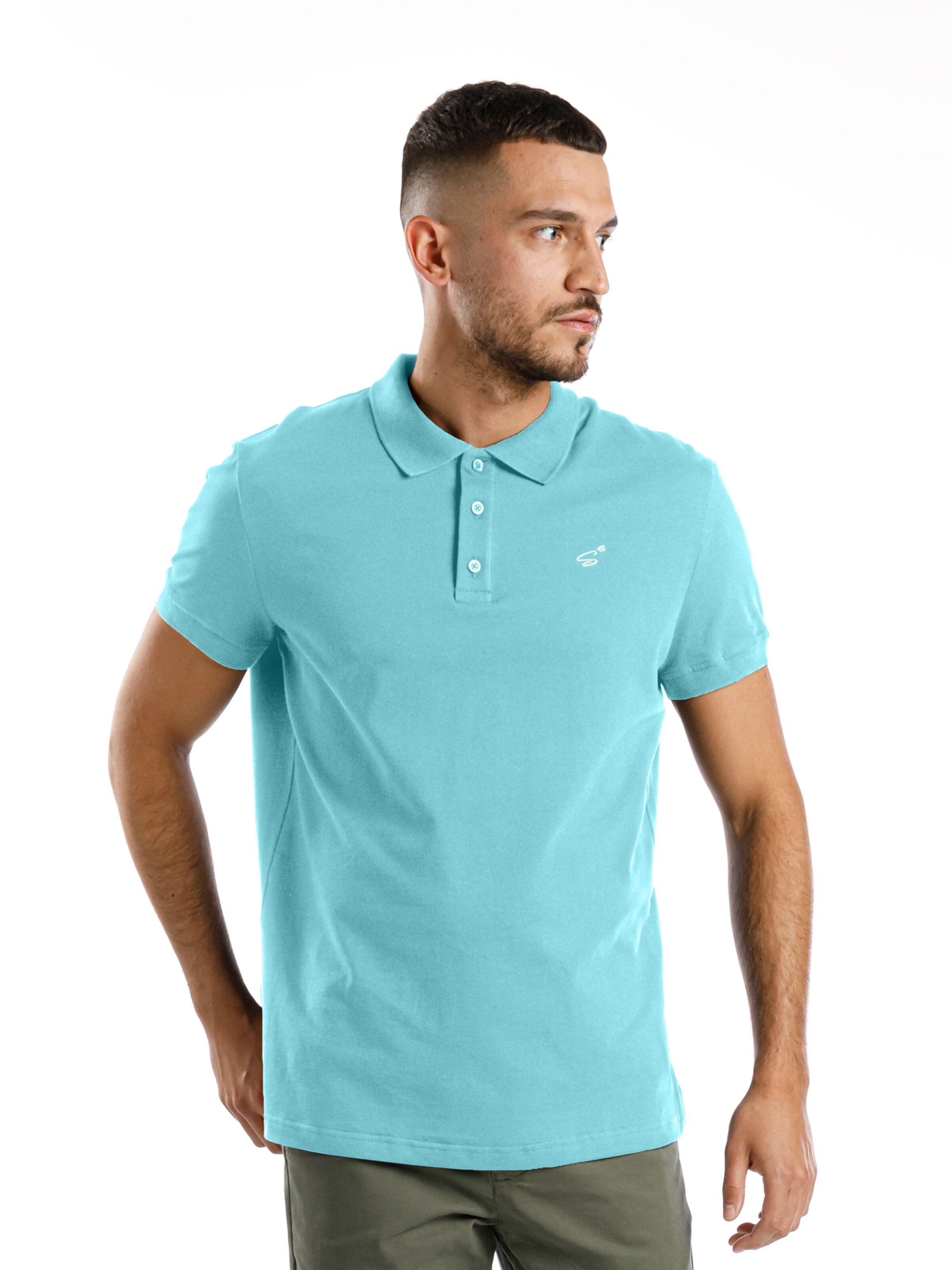 SPITZBUB Shirt in Blauw: voorkant