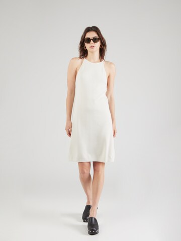 Calvin Klein Jeans Πλεκτό φόρεμα σε λευκό: μπροστά