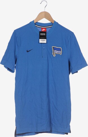 NIKE T-Shirt L in Blau: predná strana