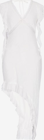 Robe faina en blanc : devant