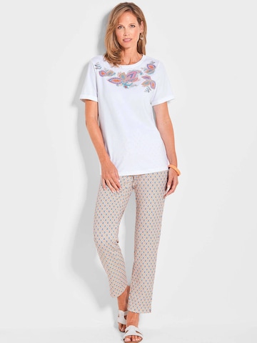 T-shirt Goldner en blanc : devant