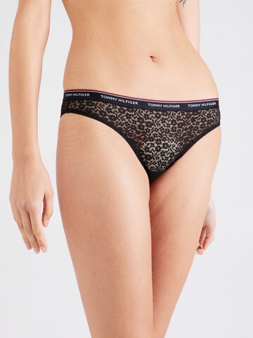 Slip de la Tommy Hilfiger Underwear pe negru: față