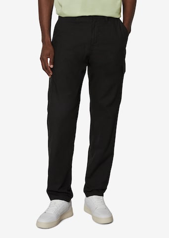 Marc O'Polo Regular Pants in Black: front