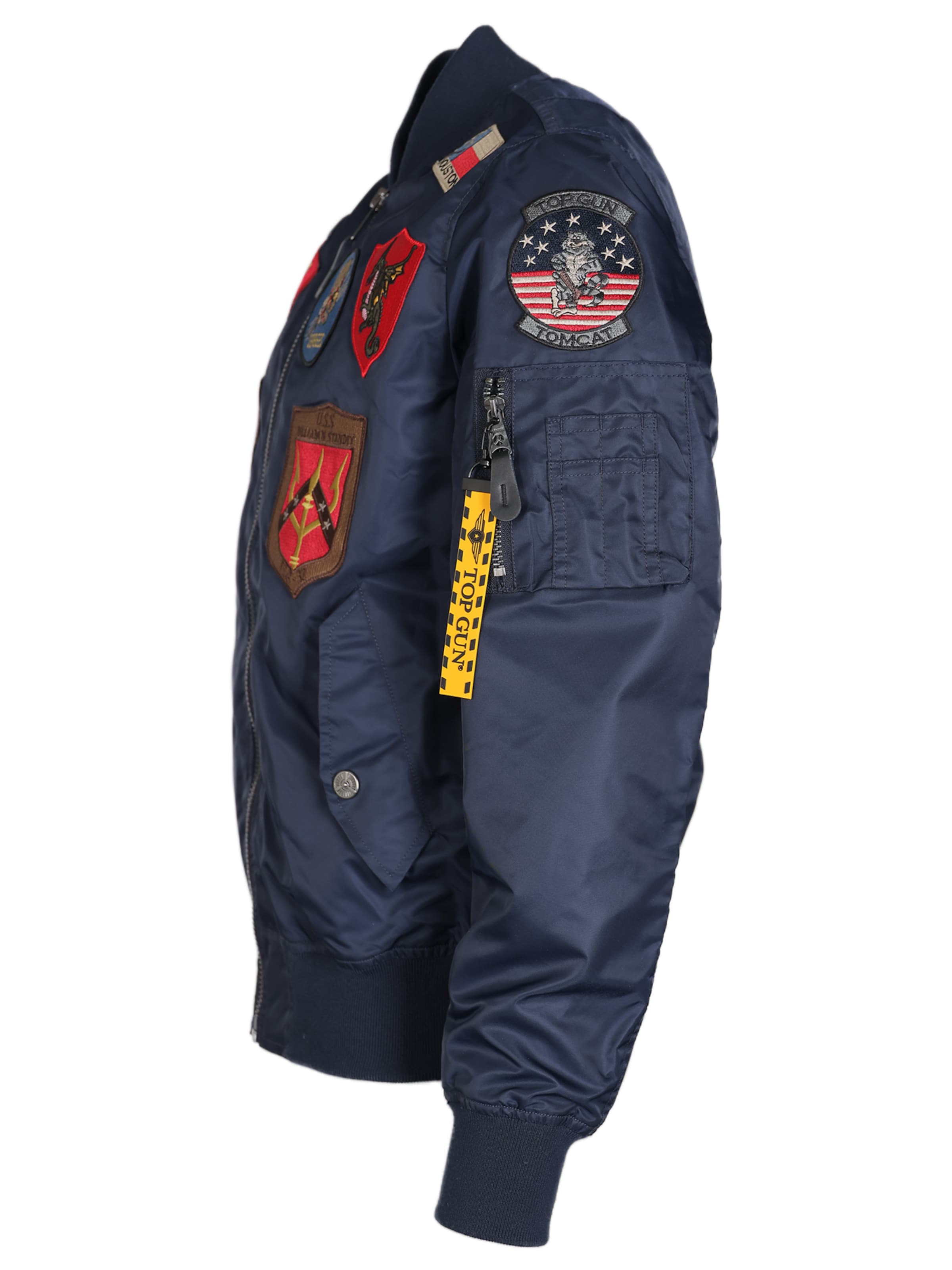 TOP GUN Jacke 'TG2024001' in Blau