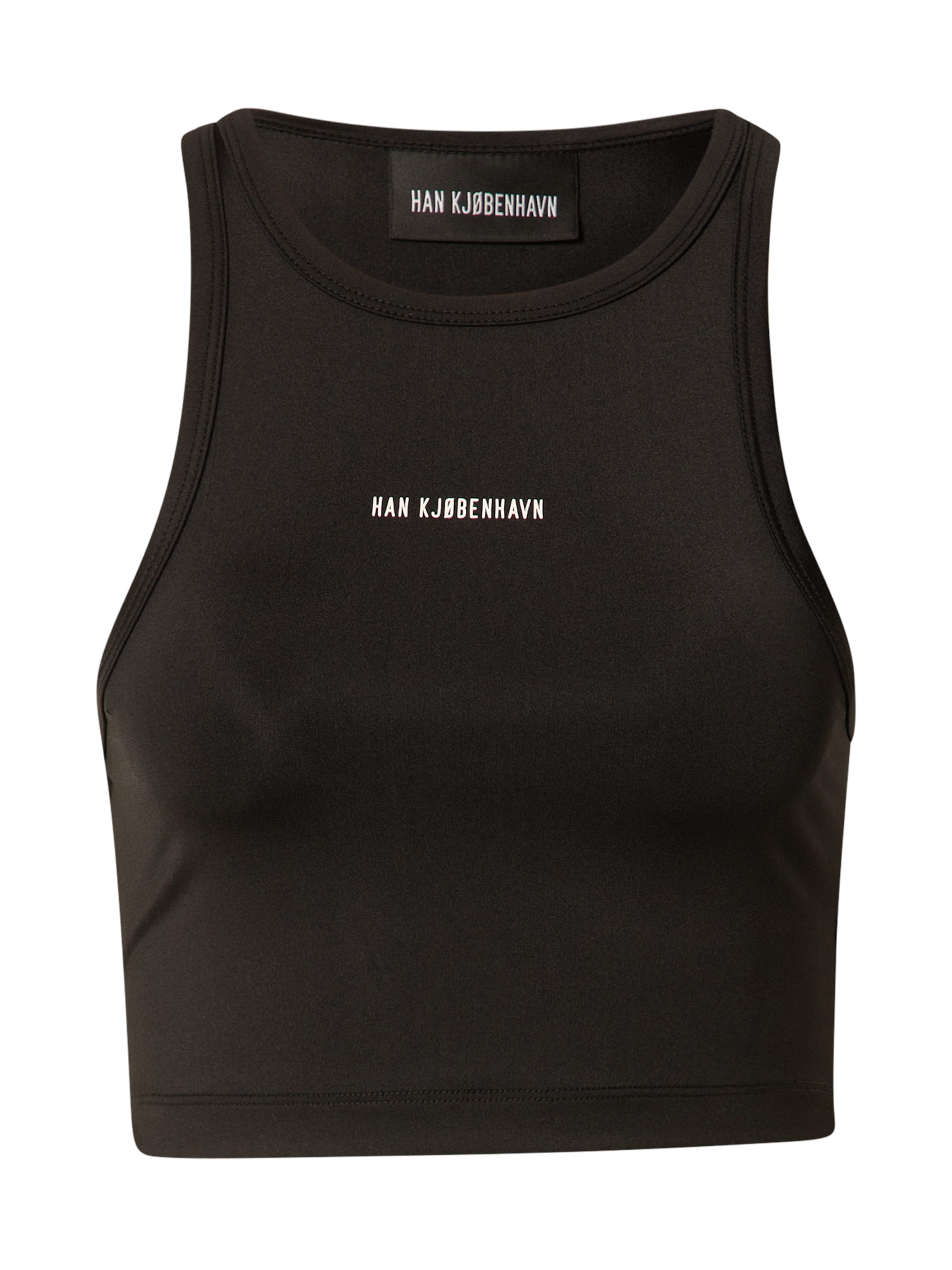 Han Kjøbenhavn Top in Schwarz: Vorderseite