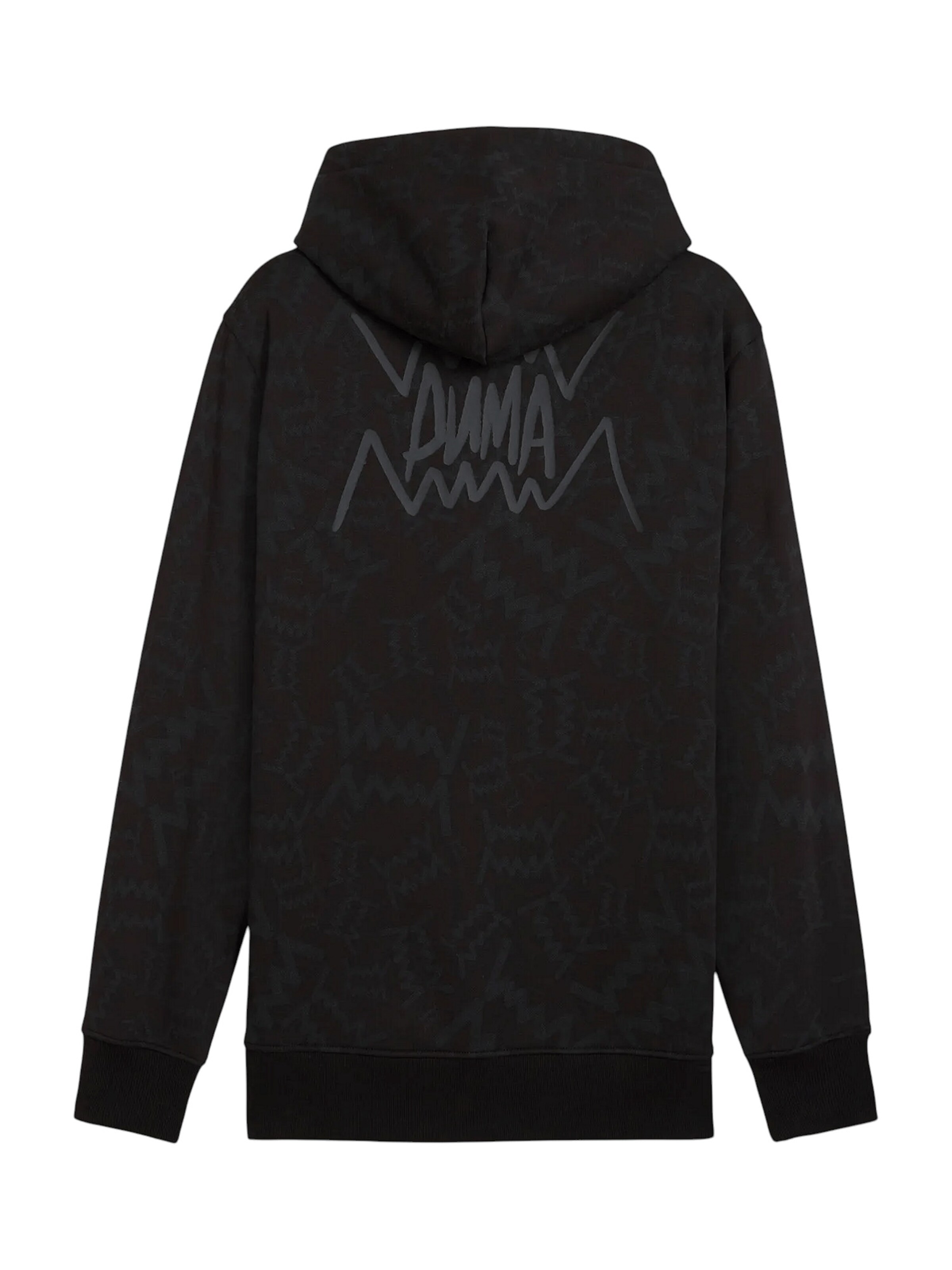 PUMA Sportsweatshirt 'Teamjaws Post Game' in Schwarz