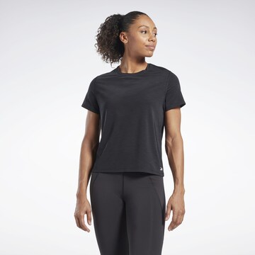 Reebok Functioneel shirt in Zwart: voorkant